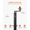 image:imageVEVOR 5000 lbs AFrame Trailer Jack 15 Vertical Travel Adjustable Drop Leg for Horse Utility Yacht Trailers2000 lbs 1334 inch Stroke
