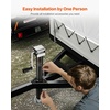 image:imageVEVOR 5000 lbs AFrame Trailer Jack 15 Vertical Travel Adjustable Drop Leg for Horse Utility Yacht Trailers5000 lbs 15 inch Stroke