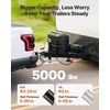 image:imageVEVOR 5000 lbs AFrame Trailer Jack 15 Vertical Travel Adjustable Drop Leg for Horse Utility Yacht Trailers5000 lbs 25 inch Stroke