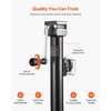 image:imageVEVOR 5000 lbs Trailer Jack Weldon PipeMount Swivel Trailer Jack with Ergonomic Handle 15inch Vertical Travel Suitable for RV Horse Utility Camping and Yacht TrailersWeldOn PipeMount