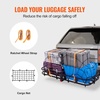 image:imageVEVOR 53 x 19 x 5 in Hitch Cargo Carrier 500lb Capacity Trailer Mount Basket Steel Luggage Carrier Rack Fits 2 Receiver for SUV Truck Pickup with Net Stabilizer Straps Black53 x 19 x 5