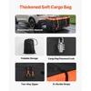 image:imageVEVOR 53 x 19 x 5 in Hitch Cargo Carrier 500lb Capacity Trailer Mount Basket Steel Luggage Carrier Rack Fits 2 Receiver for SUV Truck Pickup with Net Stabilizer Straps Black60 x 24 x 6