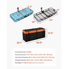 image:imageVEVOR 70 x 30 x 6 Hitch Cargo Carrier 500 lbs Capacity with Nighttime Reflective Reminder Folding Hitch Mount Cargo Carrier Basket with Hitch Lock for 2 Receiver Fit for SUVs70 x 30 x 6