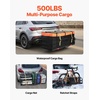 image:imageVEVOR 70 x 30 x 6 Hitch Cargo Carrier 500 lbs Capacity with Nighttime Reflective Reminder Folding Hitch Mount Cargo Carrier Basket with Hitch Lock for 2 Receiver Fit for SUVs60 x 24 x 14