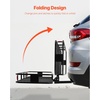 image:imageVEVOR 70 x 30 x 6 Hitch Cargo Carrier 500 lbs Capacity with Nighttime Reflective Reminder Folding Hitch Mount Cargo Carrier Basket with Hitch Lock for 2 Receiver Fit for SUVs70 x 30 x 6
