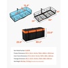 image:imageVEVOR 70 x 30 x 6 Hitch Cargo Carrier 500 lbs Capacity with Nighttime Reflective Reminder Folding Hitch Mount Cargo Carrier Basket with Hitch Lock for 2 Receiver Fit for SUVs60 x 24 x 14
