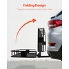image:imageVEVOR 70 x 30 x 6 Hitch Cargo Carrier 500 lbs Capacity with Nighttime Reflective Reminder Folding Hitch Mount Cargo Carrier Basket with Hitch Lock for 2 Receiver Fit for SUVs70 x 30 x 6