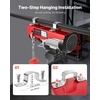 image:imageVEVOR 880lbs Electric Hoist with 14 FT Wired Remote Control Electric Hoist 110 Volt with 2040 FT Lifting Height for Garage Warehouse Factory880LBS