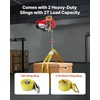 image:imageVEVOR 880lbs Electric Hoist with 14 FT Wired Remote Control Electric Hoist 110 Volt with 2040 FT Lifting Height for Garage Warehouse Factory880LBS