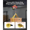 image:imageVEVOR 880lbs Electric Hoist with Wireless Remote Control 110v Electric Hoist with Remote Control 40ft20ft Lifting Height Motor for Garage Warehouse Factory440lbs