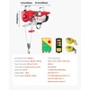 image:imageVEVOR 880lbs Electric Hoist with Wireless Remote Control 110v Electric Hoist with Remote Control 40ft20ft Lifting Height Motor for Garage Warehouse Factory880LBS