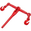 image:imageVEVOR 9215LBS 38  12 Ratchet Binders 9215 LBS Secure Working Load G70 Hooks and Adjustable Length for Grade 7080 Chains Tie Down Hauling Towing 2Pack Red4P