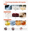 image:imageVEVOR Air Operated Double Diaphragm Pump 35 GPM 1 inch Inlet amp Outlet Pneumatic Waste Oil Transfer Pump Max 114 PSI Aluminum Alloy Body AirOperated for Diesel Grease Kerosene Gasoline amp Oil1inch 35GPM Aluminum Alloy