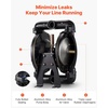 image:imageVEVOR Air Operated Double Diaphragm Pump 35 GPM 1 inch Inlet amp Outlet Pneumatic Waste Oil Transfer Pump Max 114 PSI Aluminum Alloy Body AirOperated for Diesel Grease Kerosene Gasoline amp Oil1inch 35GPM Aluminum Alloy