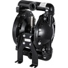 image:imageVEVOR Air Operated Double Diaphragm Pump 44GPM Max 115PSI Air Waste Oil Pneumatic Transfer Pump with 2 Extra Diaphragms 112 inch Inlet amp Outlet Aluminum Alloy Diaphragm Pump for Diesel Grease Oil24 GPM