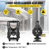 image:imageVEVOR Air Operated Double Diaphragm Pump 44GPM Max 115PSI Air Waste Oil Pneumatic Transfer Pump with 2 Extra Diaphragms 112 inch Inlet amp Outlet Aluminum Alloy Diaphragm Pump for Diesel Grease Oil75 GPM