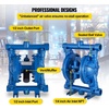 image:imageVEVOR Air Operated Double Diaphragm Pump 44GPM Max 115PSI Air Waste Oil Pneumatic Transfer Pump with 2 Extra Diaphragms 112 inch Inlet amp Outlet Aluminum Alloy Diaphragm Pump for Diesel Grease Oil30 GPM