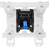 image:imageVEVOR Air Operated Double Diaphragm Pump 44GPM Max 115PSI Air Waste Oil Pneumatic Transfer Pump with 2 Extra Diaphragms 112 inch Inlet amp Outlet Aluminum Alloy Diaphragm Pump for Diesel Grease Oil88 GPM