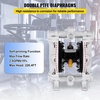 image:imageVEVOR Air Operated Double Diaphragm Pump 44GPM Max 115PSI Air Waste Oil Pneumatic Transfer Pump with 2 Extra Diaphragms 112 inch Inlet amp Outlet Aluminum Alloy Diaphragm Pump for Diesel Grease Oil25 GPM