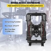 image:imageVEVOR Air Operated Double Diaphragm Pump 44GPM Max 115PSI Air Waste Oil Pneumatic Transfer Pump with 2 Extra Diaphragms 112 inch Inlet amp Outlet Aluminum Alloy Diaphragm Pump for Diesel Grease Oil75 GPM