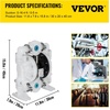 image:imageVEVOR Air Operated Double Diaphragm Pump 44GPM Max 115PSI Air Waste Oil Pneumatic Transfer Pump with 2 Extra Diaphragms 112 inch Inlet amp Outlet Aluminum Alloy Diaphragm Pump for Diesel Grease Oil30 GPM