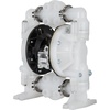 image:imageVEVOR Air Operated Double Diaphragm Pump 44GPM Max 115PSI Air Waste Oil Pneumatic Transfer Pump with 2 Extra Diaphragms 112 inch Inlet amp Outlet Aluminum Alloy Diaphragm Pump for Diesel Grease Oil30 GPM