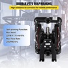 image:imageVEVOR Air Operated Double Diaphragm Pump 44GPM Max 115PSI Air Waste Oil Pneumatic Transfer Pump with 2 Extra Diaphragms 112 inch Inlet amp Outlet Aluminum Alloy Diaphragm Pump for Diesel Grease Oil24 GPM