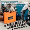 image:imageVEVOR Ball Joint Press Kit 25 pcsTool Kit CPress Ball Joint Remove and Install Tools for Most 2WD and 4WD Cars Heavy Duty Ball Joint Repair Kit for Automotive Repairing25 PCS