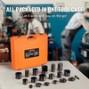 image:imageVEVOR Ball Joint Press Kit 25 pcsTool Kit CPress Ball Joint Remove and Install Tools for Most 2WD and 4WD Cars Heavy Duty Ball Joint Repair Kit for Automotive Repairing21 PCS