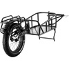 image:imageVEVOR Bike Cargo Trailer 70275 lbs Load Capacity Foldable Compact Storage amp Quick Release with Universal Hitch 20 Wheels Fits Most Bike Wheels Carbon Steel Frame HeavyDuty Bicycle Wagon Cart70lbs