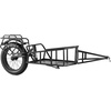 image:imageVEVOR Bike Cargo Trailer 70275 lbs Load Capacity Foldable Compact Storage amp Quick Release with Universal Hitch 20 Wheels Fits Most Bike Wheels Carbon Steel Frame HeavyDuty Bicycle Wagon Cart70lbs