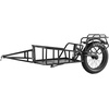 image:imageVEVOR Bike Cargo Trailer 70275 lbs Load Capacity Foldable Compact Storage amp Quick Release with Universal Hitch 20 Wheels Fits Most Bike Wheels Carbon Steel Frame HeavyDuty Bicycle Wagon Cart70lbs