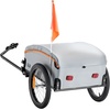 image:imageVEVOR Bike Cargo Trailer 88100160 lbs Load Capacity HeavyDuty Bicycle Wagon Cart Foldable Compact Storage with Universal Hitch100 Lbs