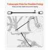 image:imageVEVOR Bike Repair Stand 4Leg Steel Bicycle Repair Stand 425748 Adjustable Height Bike Maintenance Work Stand with Magnetic Tool Tray Foldable Bike Service Stand for Home Shop Max 80 Pounds66 LBS