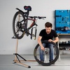image:imageVEVOR Bike Repair Stand 4Leg Steel Bicycle Repair Stand 425748 Adjustable Height Bike Maintenance Work Stand with Magnetic Tool Tray Foldable Bike Service Stand for Home Shop Max 80 Pounds88 LBS