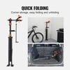 image:imageVEVOR Bike Repair Stand 4Leg Steel Bicycle Repair Stand 425748 Adjustable Height Bike Maintenance Work Stand with Magnetic Tool Tray Foldable Bike Service Stand for Home Shop Max 80 Pounds80 LBS