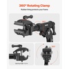 image:imageVEVOR Bike Repair Stand 4Leg Steel Bicycle Repair Stand 425748 Adjustable Height Bike Maintenance Work Stand with Magnetic Tool Tray Foldable Bike Service Stand for Home Shop Max 80 Pounds85 LBS
