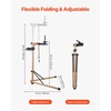 image:imageVEVOR Bike Repair Stand 4Leg Steel Bicycle Repair Stand 425748 Adjustable Height Bike Maintenance Work Stand with Magnetic Tool Tray Foldable Bike Service Stand for Home Shop Max 80 Pounds110 LBS