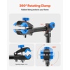 image:imageVEVOR Bike Repair Stand 4Leg Steel Bicycle Repair Stand 425748 Adjustable Height Bike Maintenance Work Stand with Magnetic Tool Tray Foldable Bike Service Stand for Home Shop Max 80 Pounds66 LBS