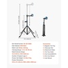 image:imageVEVOR Bike Repair Stand 4Leg Steel Bicycle Repair Stand 425748 Adjustable Height Bike Maintenance Work Stand with Magnetic Tool Tray Foldable Bike Service Stand for Home Shop Max 80 Pounds66 LBS
