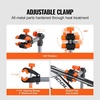 image:imageVEVOR Bike Repair Stand 4Leg Steel Bicycle Repair Stand 425748 Adjustable Height Bike Maintenance Work Stand with Magnetic Tool Tray Foldable Bike Service Stand for Home Shop Max 80 Pounds80 LBS