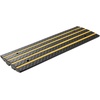 image:imageVEVOR Car Driveway Rubber Curb Ramp 33069 lbs Load Capacity 26 inch Rise Curbside Bridge Ramp with Yellow Reflective Strips Suitable for Loading Dock Warehouse Garage Sidewalk 3 Pack2Pack4FTlong