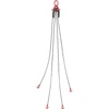 image:imageVEVOR Chain Sling 38 inch x 10 ft Lifting Chains with Hooks G80 Engine Chain Hoist Lifts 18400 lbs8 Ton Lifting Sling Chains for Engine Hoist Engine Lift Chain with 4 Leg Grab Hooks amp Adjusters516 Inch x 10 FT