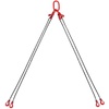 image:imageVEVOR Chain Sling 38 inch x 10 ft Lifting Chains with Hooks G80 Engine Chain Hoist Lifts 18400 lbs8 Ton Lifting Sling Chains for Engine Hoist Engine Lift Chain with 4 Leg Grab Hooks amp Adjusters14 Inch x 5 FT