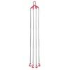 image:imageVEVOR Chain Sling 38 inch x 10 ft Lifting Chains with Hooks G80 Engine Chain Hoist Lifts 18400 lbs8 Ton Lifting Sling Chains for Engine Hoist Engine Lift Chain with 4 Leg Grab Hooks amp Adjusters38 Inch x 10 FT Adjustable
