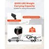 image:imageVEVOR Class 3 Trailer Hitch 2Inch Receiver Compatible with 20142019 Toyota Highlander Q345B Steel Tube Frame MultiFit Hitch to Receive Ball Mount Cargo Carrier Bike Rack and Tow Hook Black20112021 Jeep Grand Cherokee