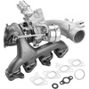 image:imageVEVOR Complete Turbo Turbocharger Chevy Chevrolet Cruze 20112015 with Gasket Kit Sonic 20122020 amp Trax 20132021 amp Buick Encore 20132021 Turbo Charger Compatible 14L Replace 55565353No Solenoid Valve