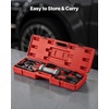 image:imageVEVOR Dent Puller Kit 13 lbs 14in1 Slide Hammer Dent Removal Kit HeavyDuty Auto Body Truck Repair Automotive Damage Remover Tool Repair Frame with Carrying Case Extension Rod NonSlip Handle10 lbs 13in1