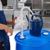 image:imageVEVOR Drum Pump 95 oz Per Stroke LeverAction Barrel Pump Fits 555 Gallon Drums with 3Section Suction Tube Assembly amp Hose Hand Operated Designed to Transfer Water Alcohol Corrosive LiquidsRotary Barrel Pump