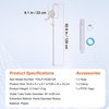 image:imageVEVOR Drum Pump 95 oz Per Stroke LeverAction Barrel Pump Fits 555 Gallon Drums with 3Section Suction Tube Assembly amp Hose Hand Operated Designed to Transfer Water Alcohol Corrosive LiquidsRotary Barrel Pump